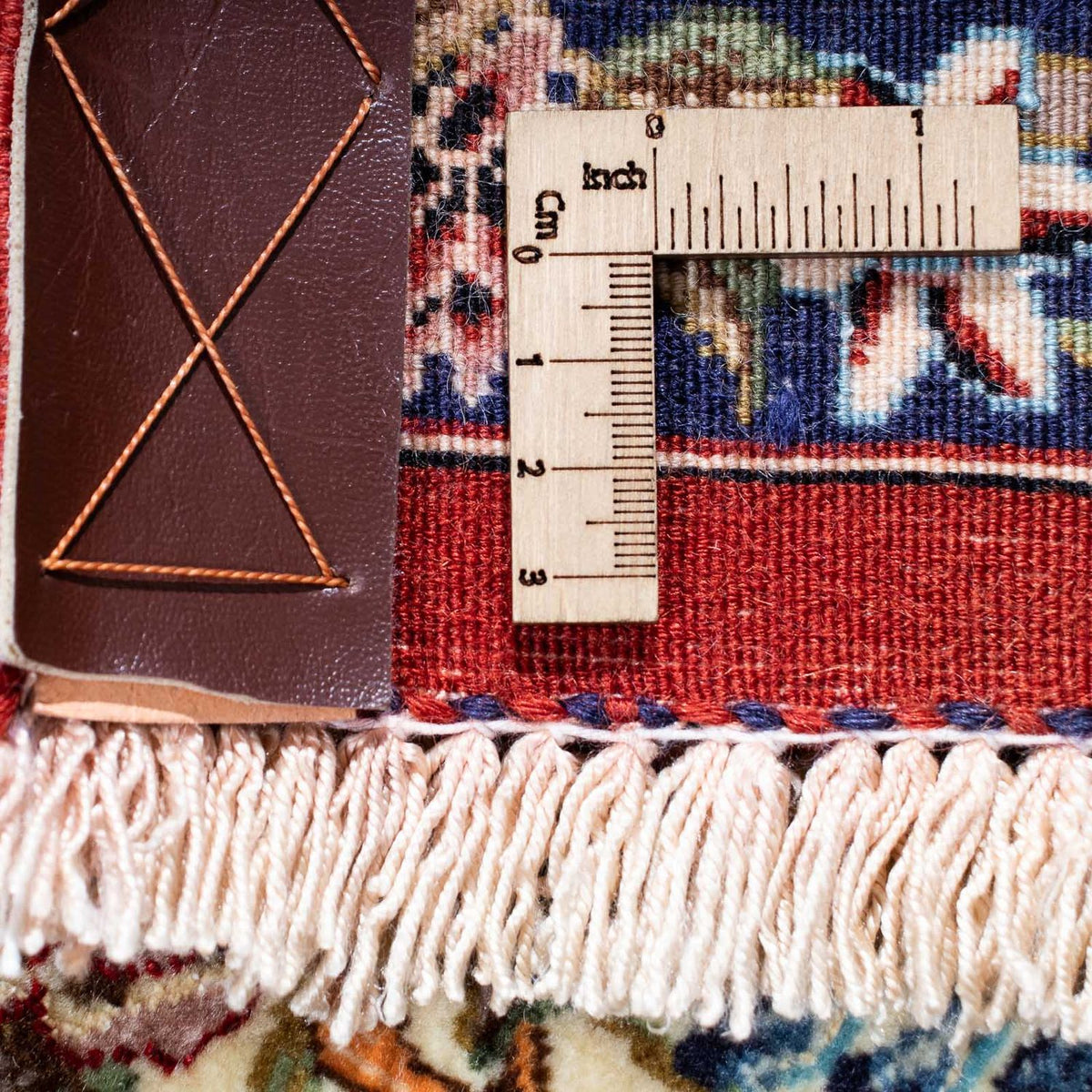 Dywan perski - Ghom - 202 x 135 cm - beżowy