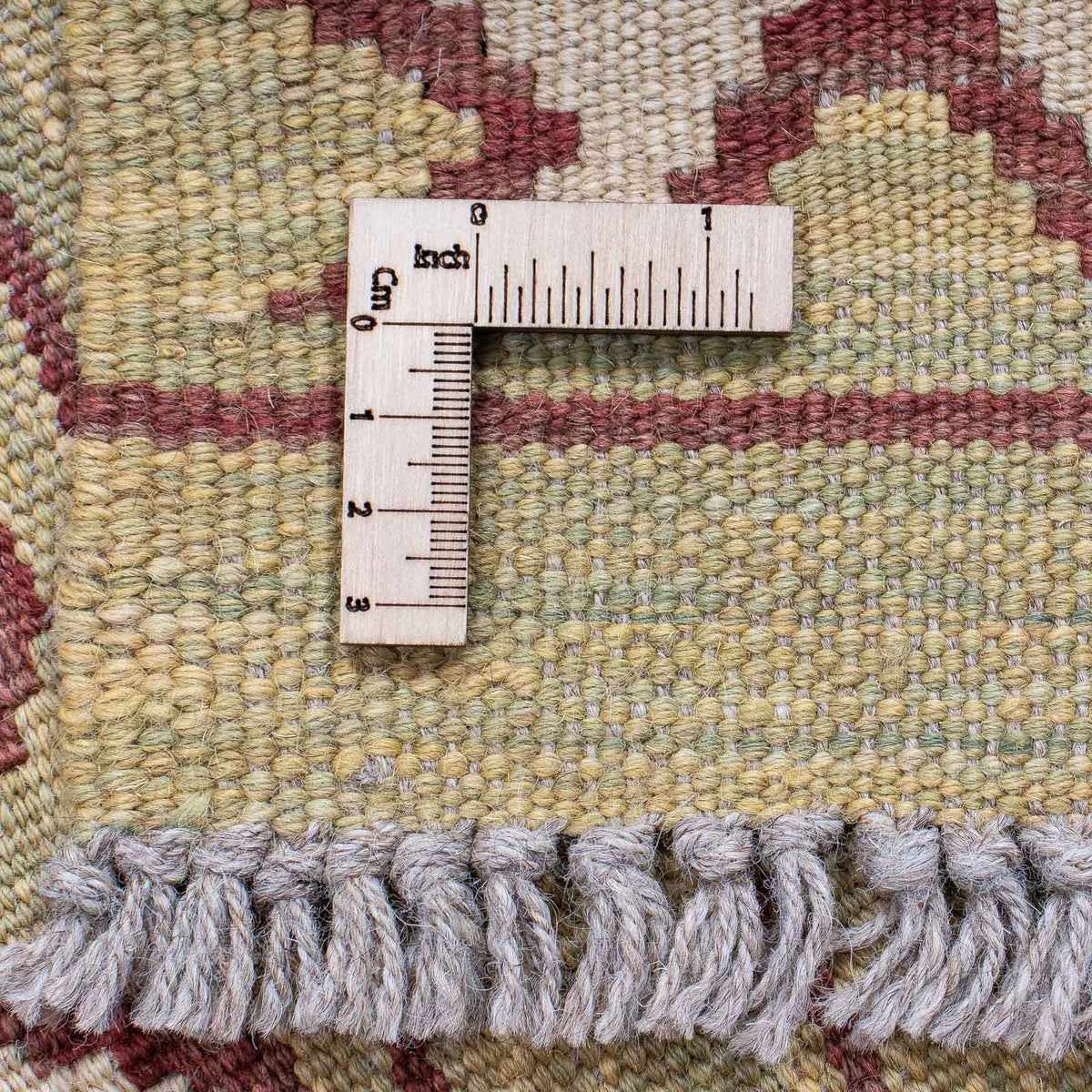 Biegacz Dywan Kelim - Splash - 201 x 54 cm - wielokolorowy