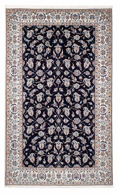 Dywan perski - Nain - Premium - 227 x 139 cm - ciemnoniebieski
