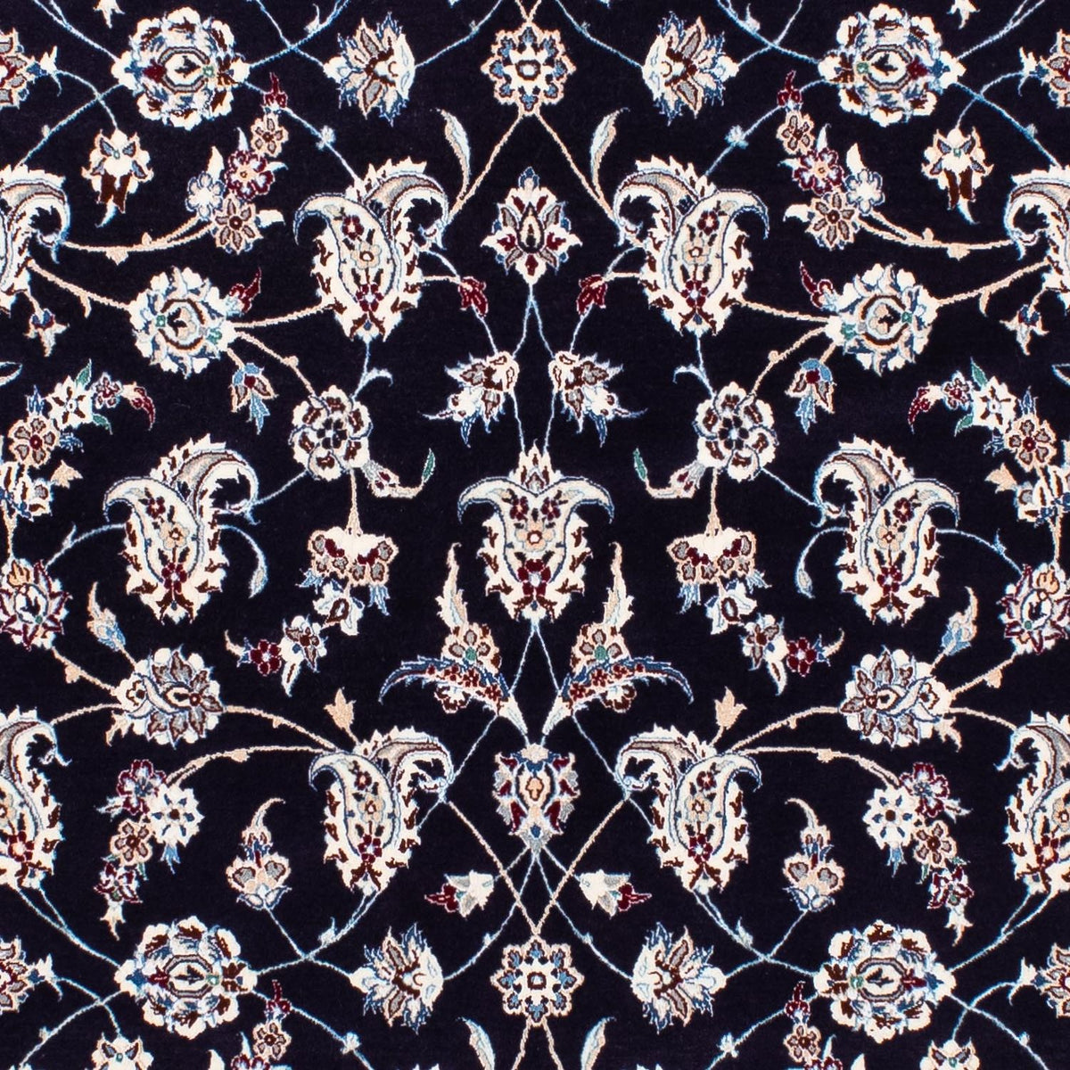 Dywan perski - Nain - Premium - 227 x 139 cm - ciemnoniebieski