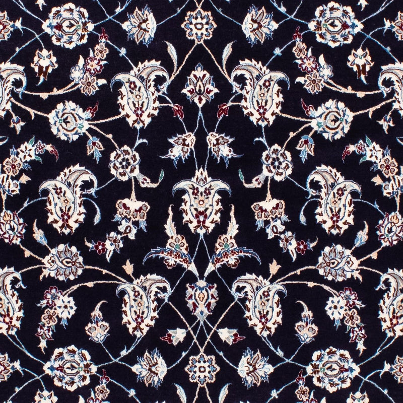 Dywan perski - Nain - Premium - 227 x 139 cm - ciemnoniebieski