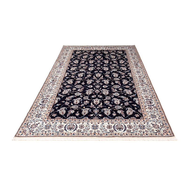 Dywan perski - Nain - Premium - 227 x 139 cm - ciemnoniebieski