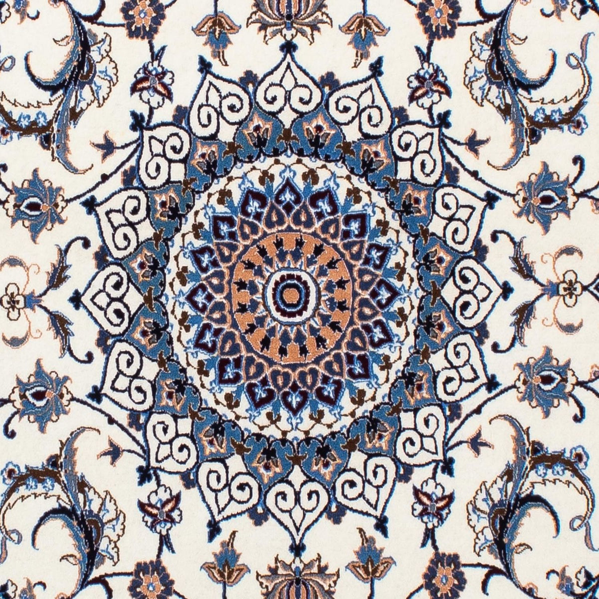 Dywan perski - Nain - Premium - 192 x 116 cm - beżowy