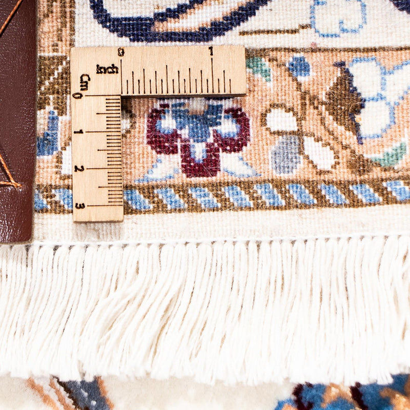 Dywan perski - Nain - Premium - 192 x 116 cm - beżowy