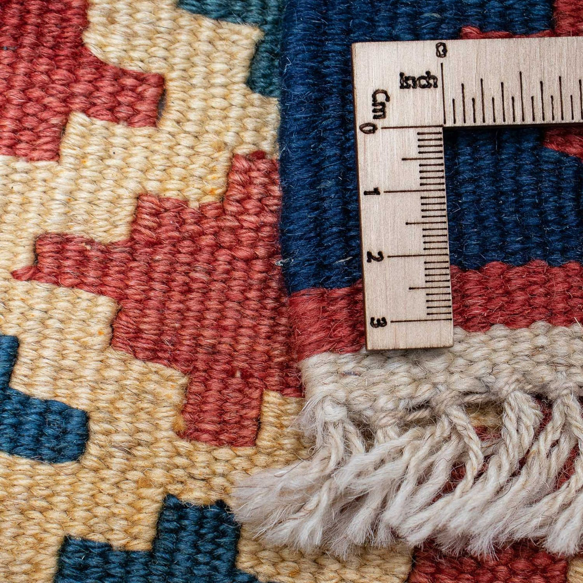 Biegacz Dywan Kelim - Orientalny - 300 x 84 cm - wielokolorowy