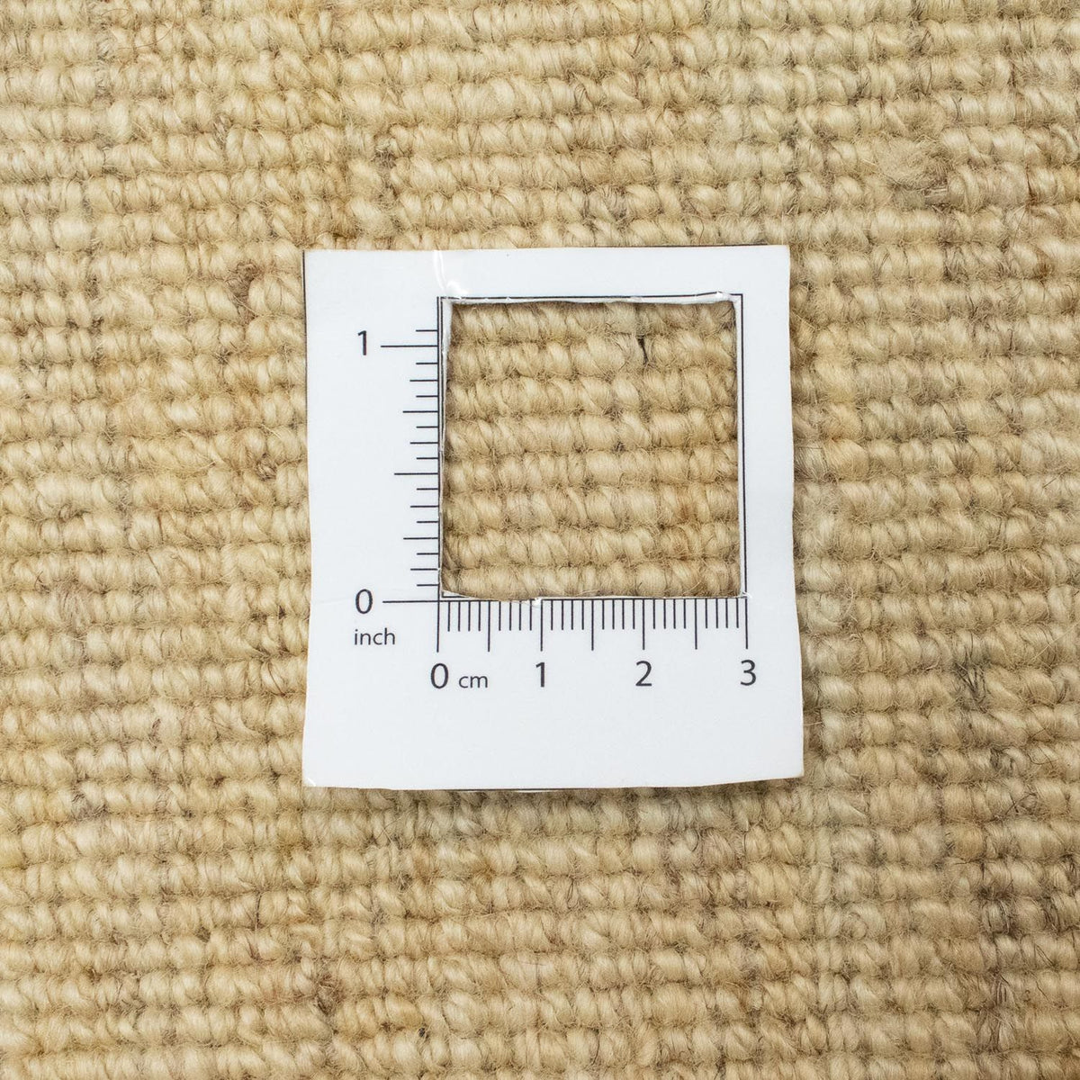 Dywan Gabbeh - perski - 160 x 123 cm - beżowy