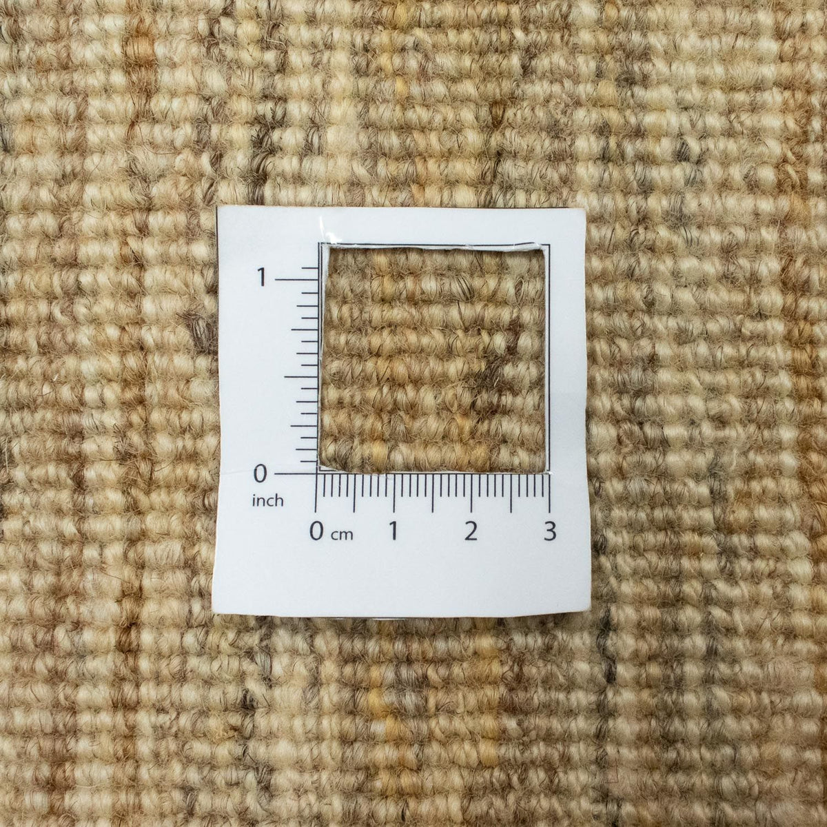 Dywan Gabbeh - perski - 193 x 121 cm - beżowy