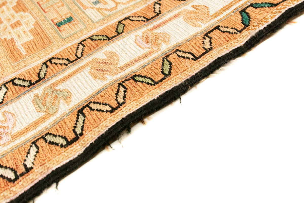 Dywan Kelim - Orientalny - 141 x 103 cm - beżowy