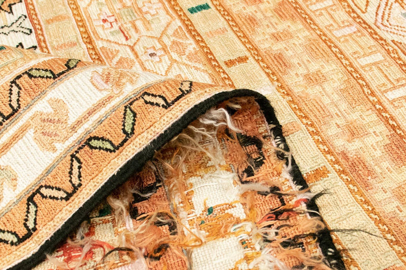 Dywan Kelim - Orientalny - 141 x 103 cm - beżowy