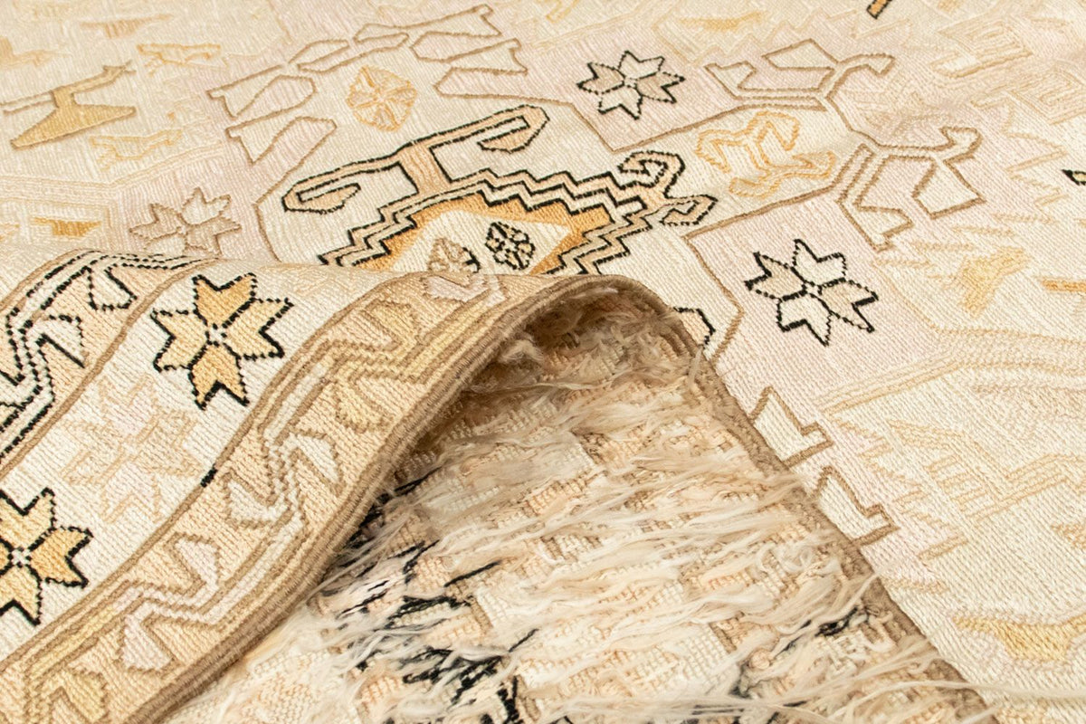 Dywan Kelim - Orientalny - 200 x 123 cm - beżowy