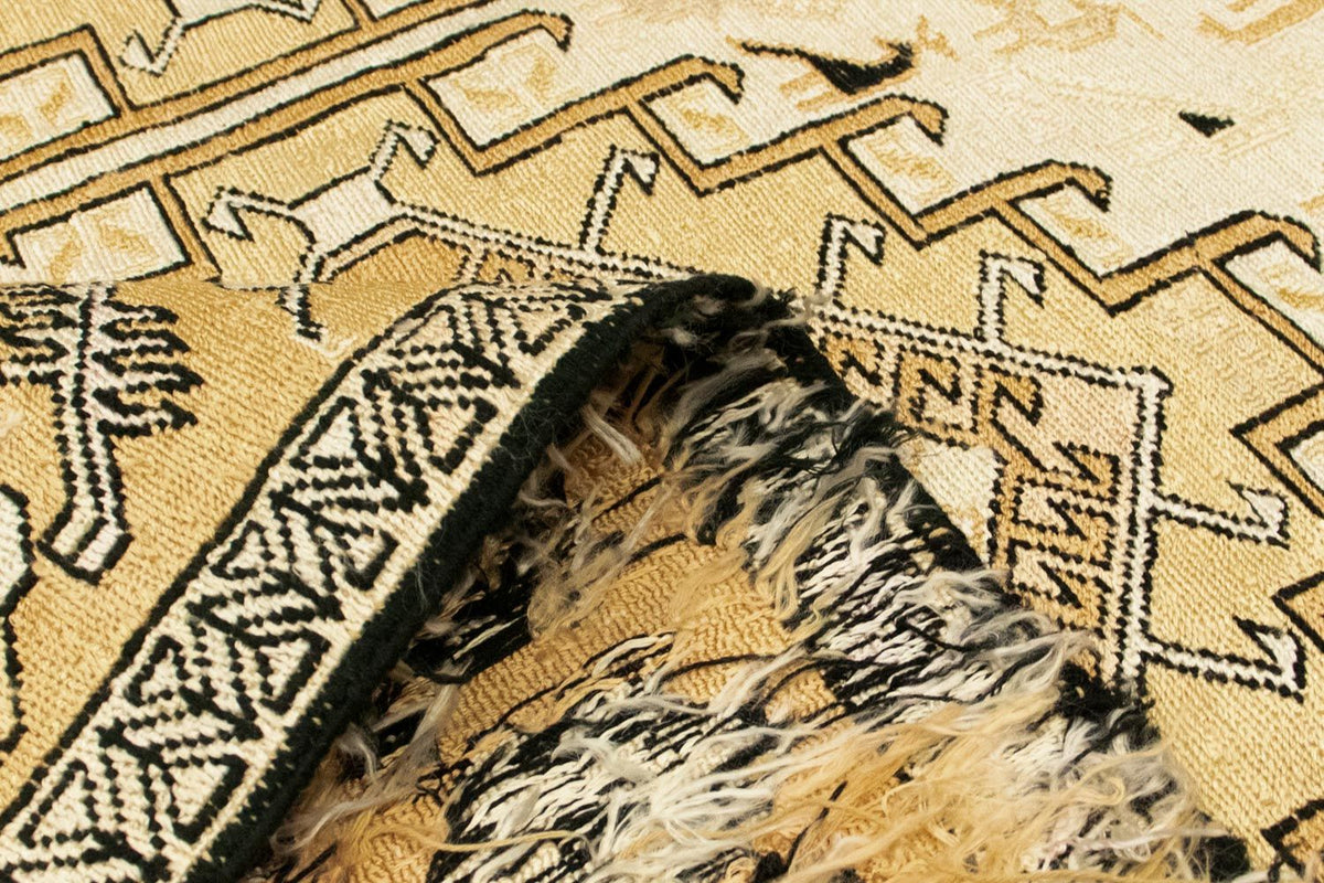 Biegacz Dywan Kelim - Orientalny - 194 x 23 cm - beżowy