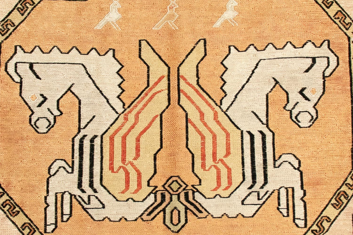 Dywan perski - Tabriz - 200 x 119 cm - beżowy