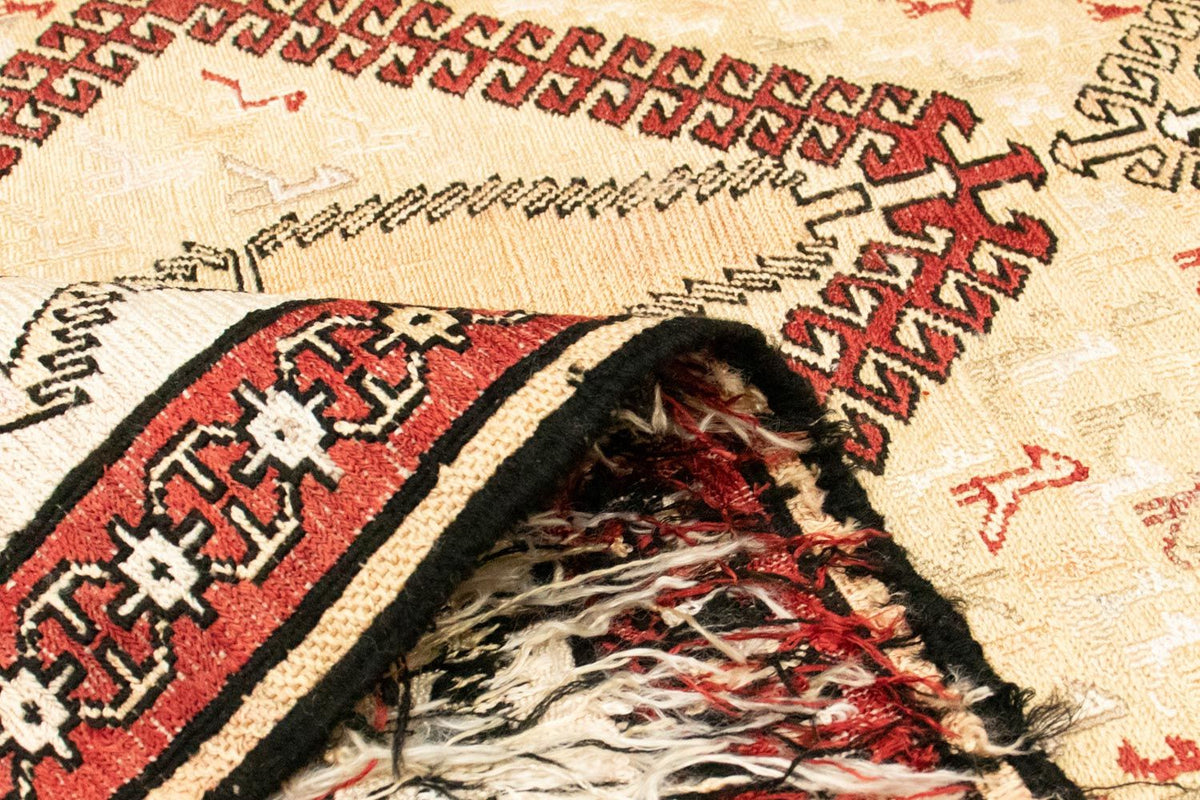 Dywan Kelim - Orientalny - 187 x 126 cm - beżowy