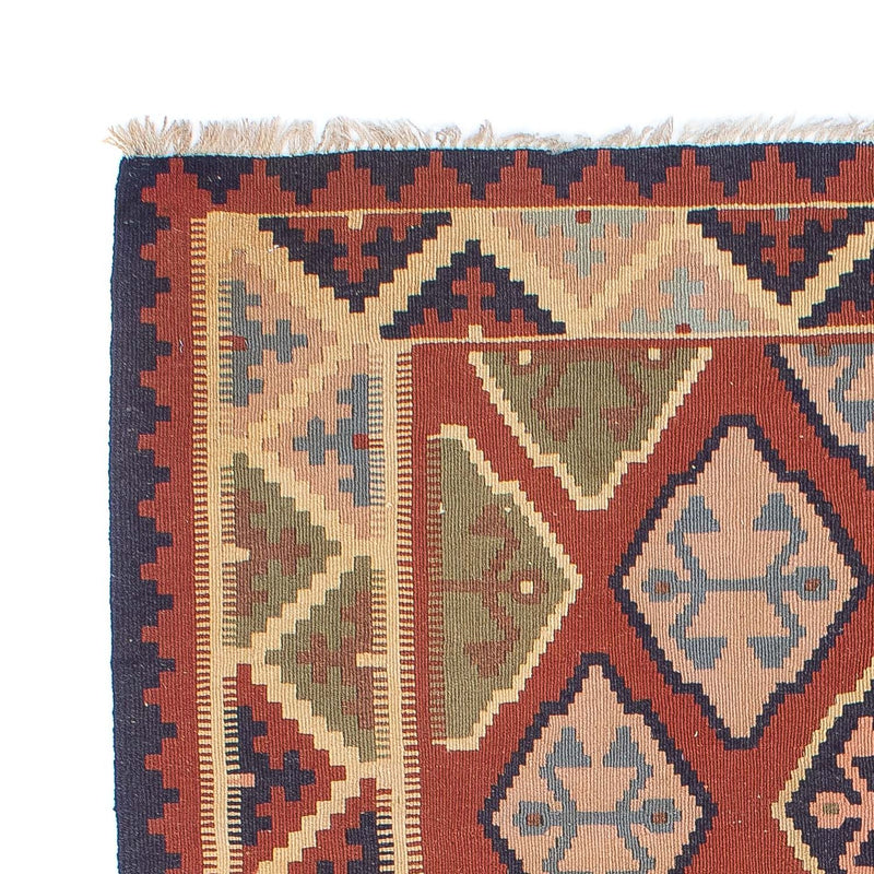 Dywan Kelim - Orientalny - 188 x 118 cm - ciemna czerwień