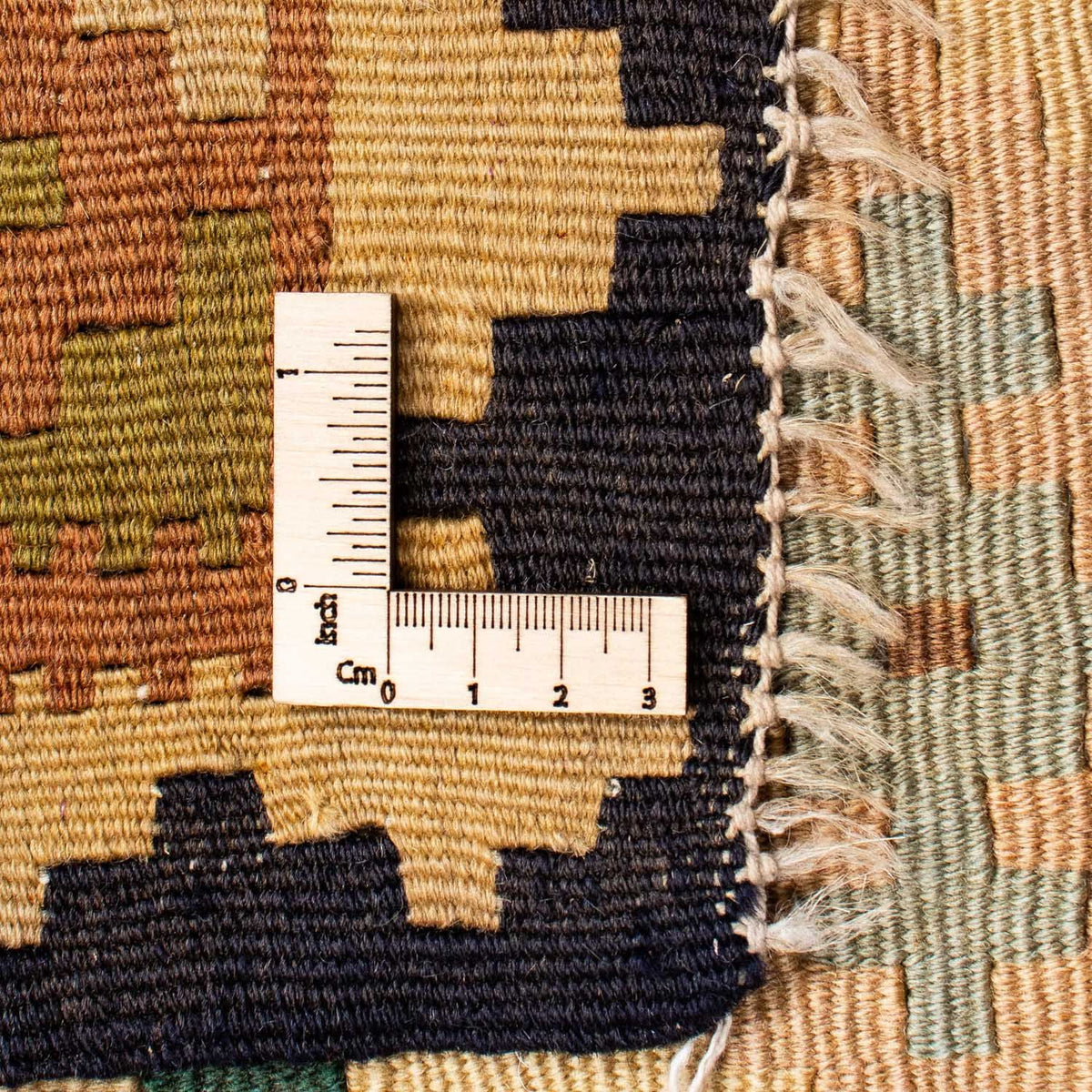 Dywan Kelim - Orientalny - 223 x 132 cm - beżowy