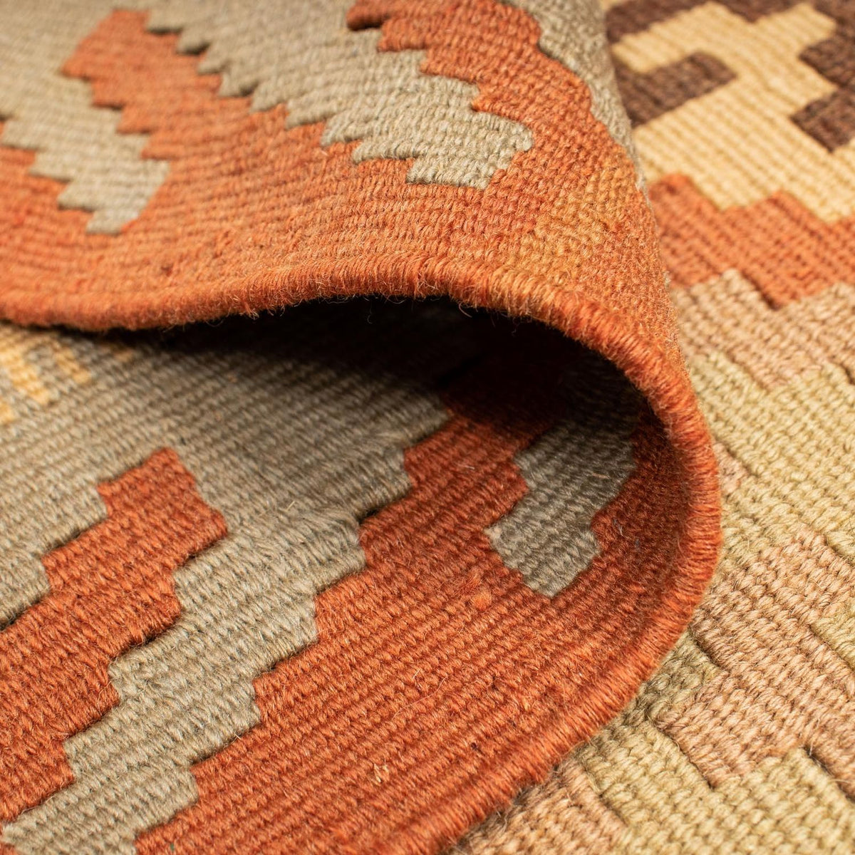 Dywan Kelim - Orientalny - 207 x 154 cm - wielokolorowy