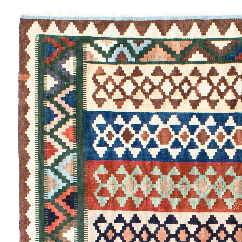 Dywan Kelim - Orientalny - 203 x 150 cm - beżowy