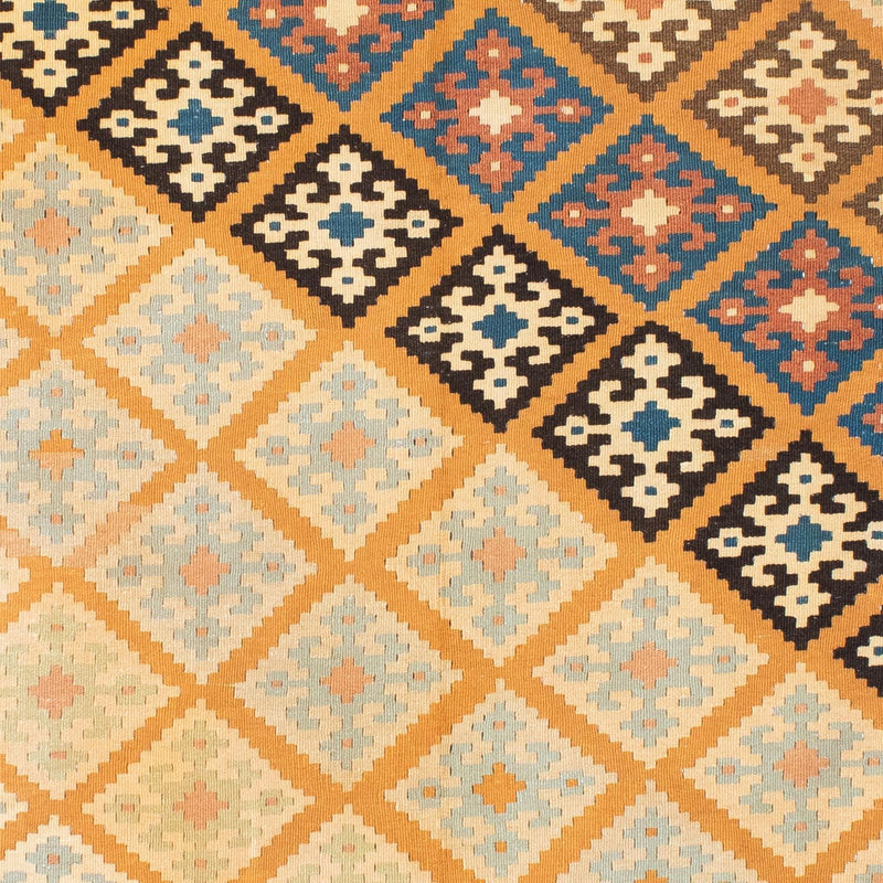 Dywan Kelim - Orientalny - 195 x 156 cm - jasnobrązowy