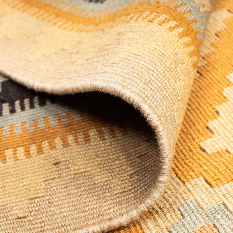 Dywan Kelim - Orientalny - 195 x 156 cm - jasnobrązowy