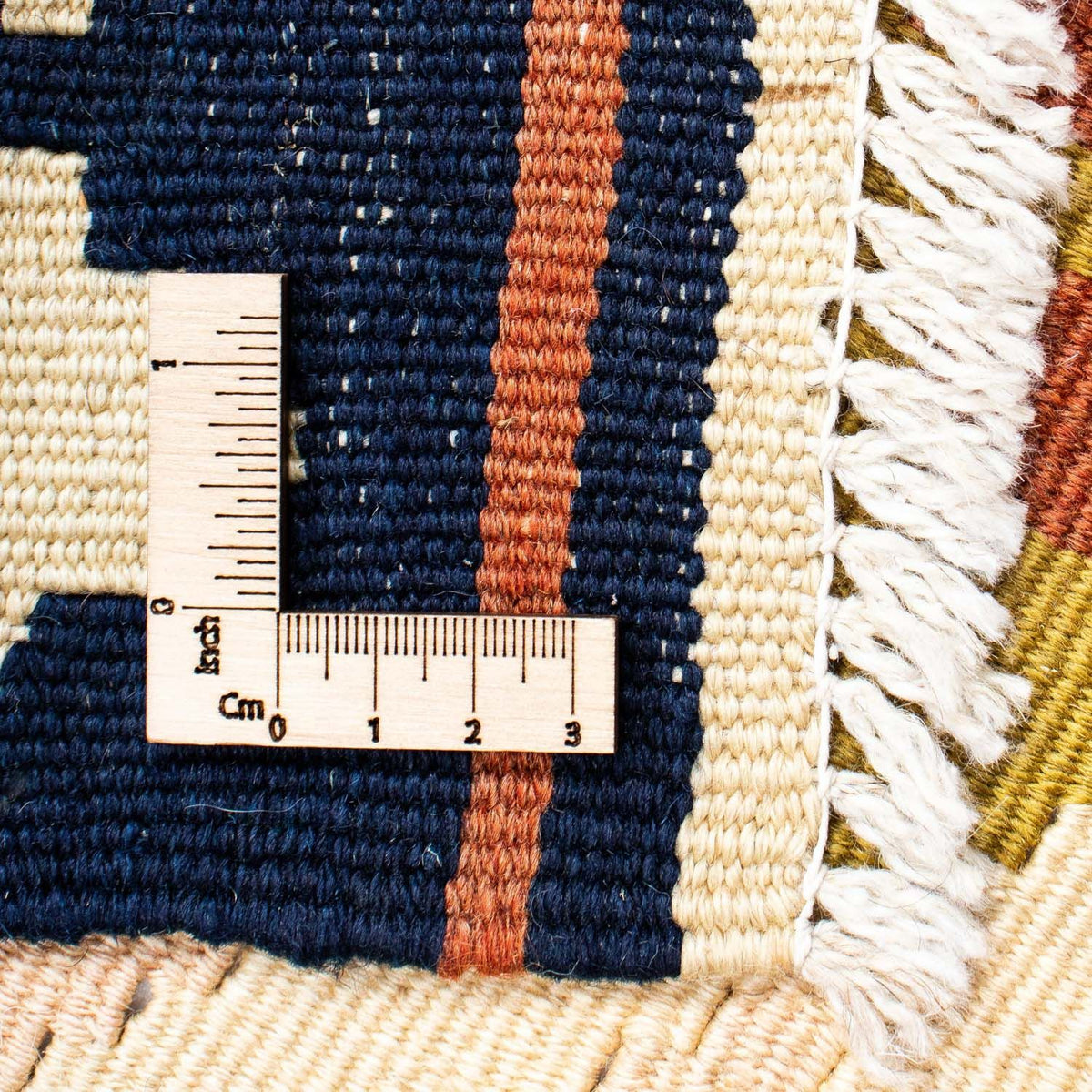 Dywan Kelim - Orientalny - 203 x 155 cm - beżowy