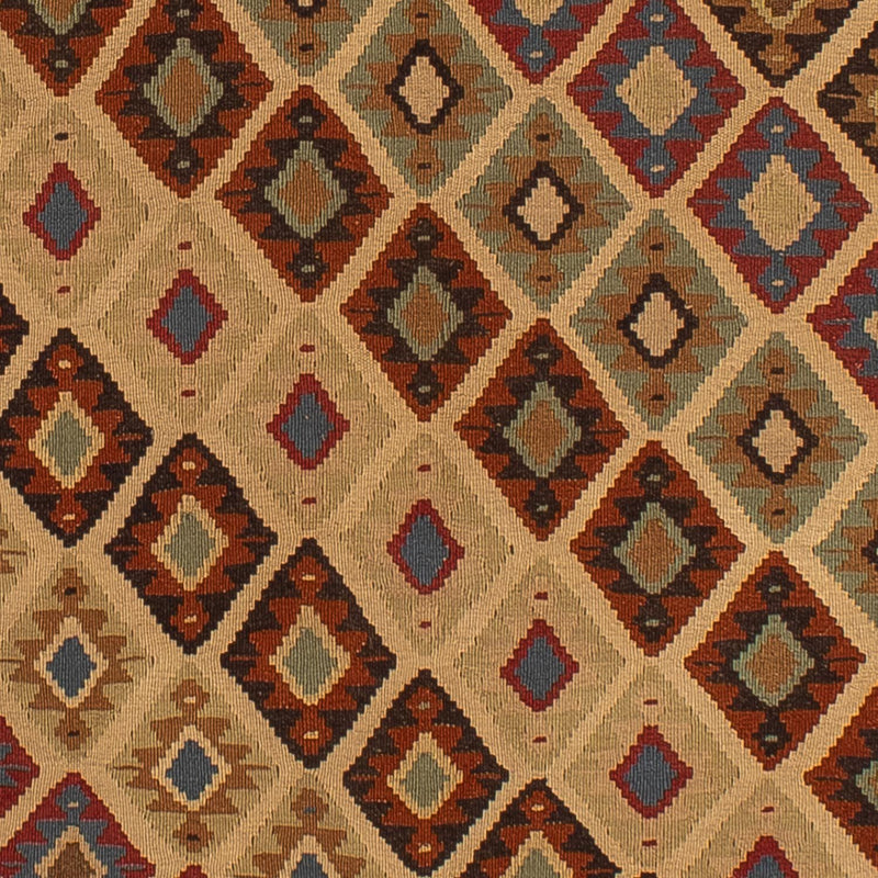 Dywan Kelim - Orientalny - 175 x 124 cm - brązowy