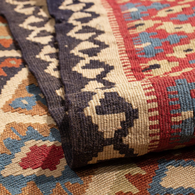 Dywan Kelim - Orientalny - 175 x 124 cm - brązowy