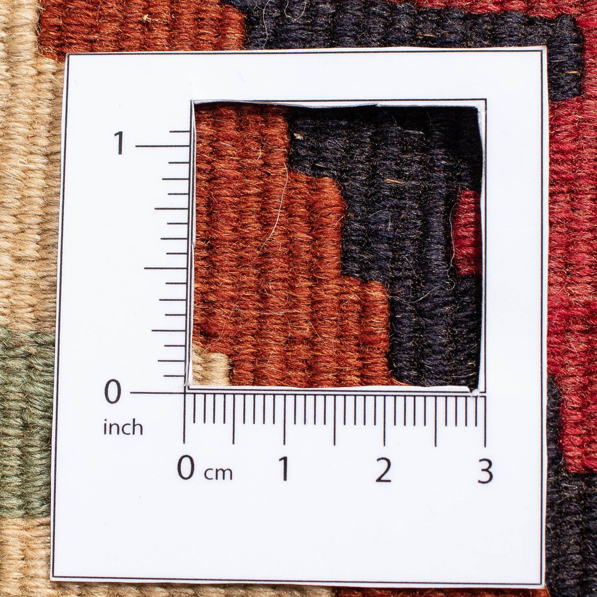 Dywan Kelim - Orientalny - 188 x 124 cm - brązowy