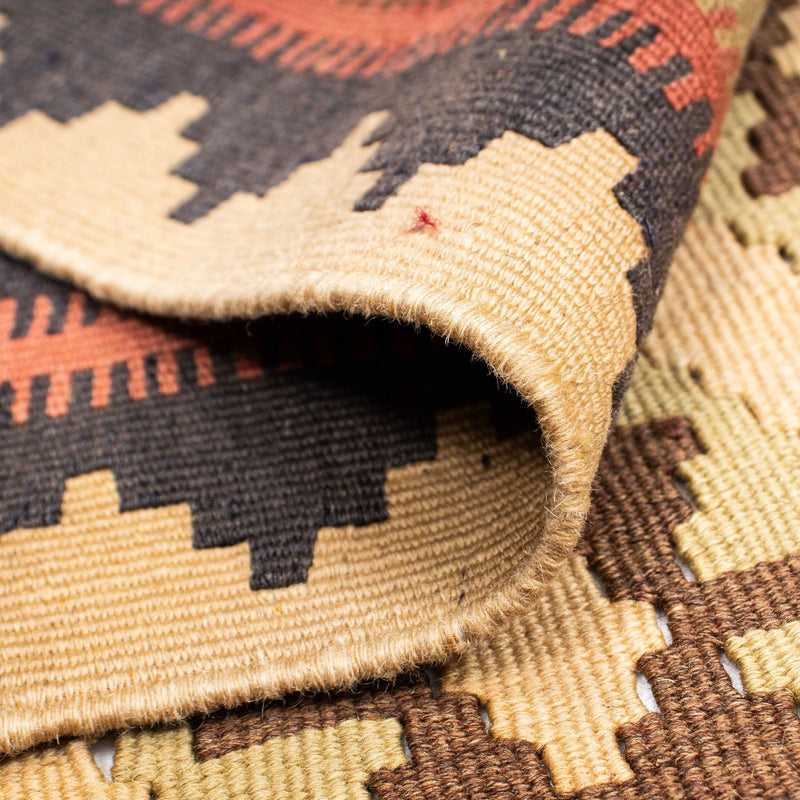 Dywan Kelim - Orientalny - 190 x 144 cm - beżowy