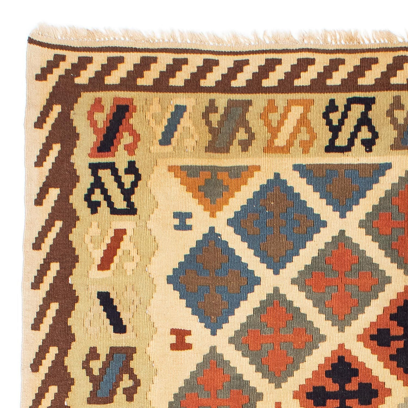 Dywan Kelim - Orientalny - 200 x 147 cm - beżowy