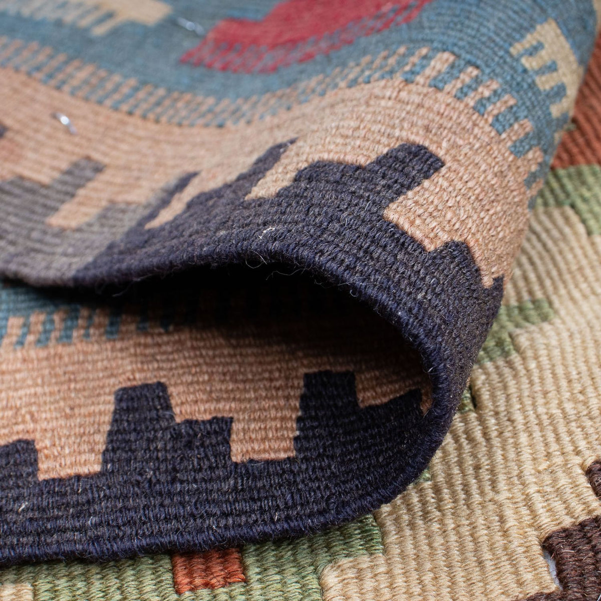 Dywan Kelim - Orientalny - 173 x 108 cm - wielokolorowy