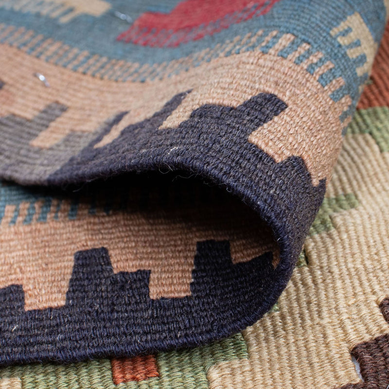 Dywan Kelim - Orientalny - 173 x 108 cm - wielokolorowy