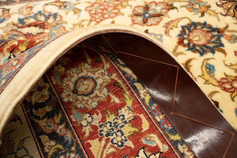 Dywan perski - Ghom - 154 x 100 cm - beżowy