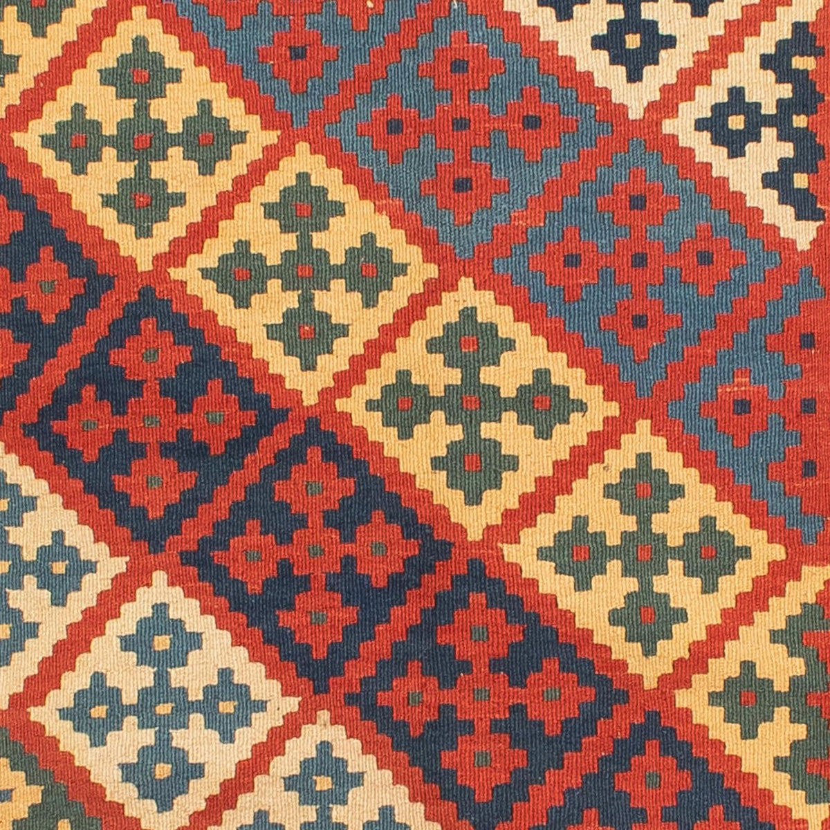 Dywan Kelim - Orientalny - 208 x 158 cm - wielokolorowy