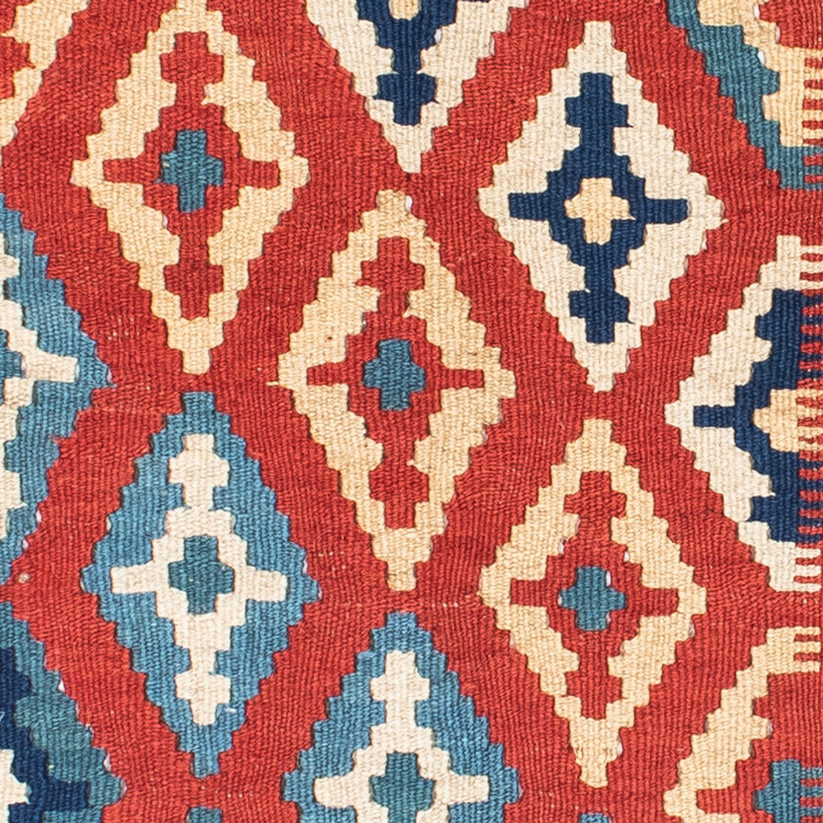 Dywan Kelim - Orientalny - 152 x 100 cm - czerwony