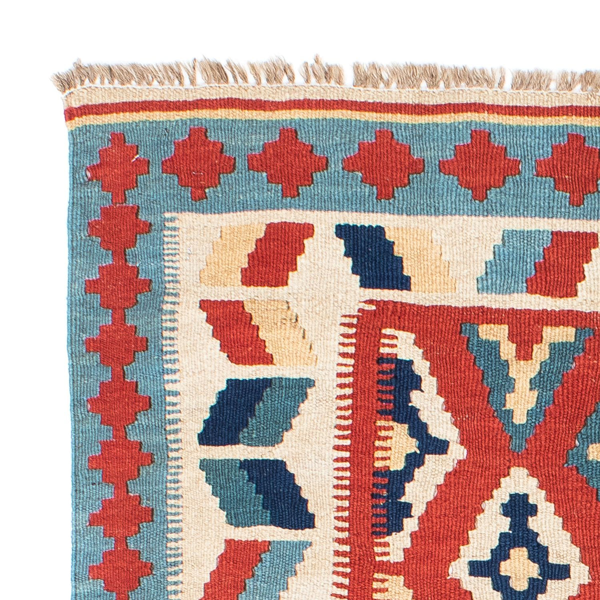 Dywan Kelim - Orientalny - 152 x 100 cm - czerwony