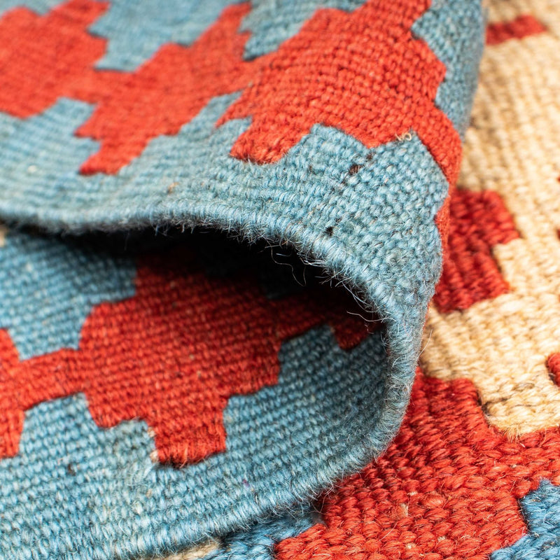 Dywan Kelim - Orientalny - 152 x 100 cm - czerwony