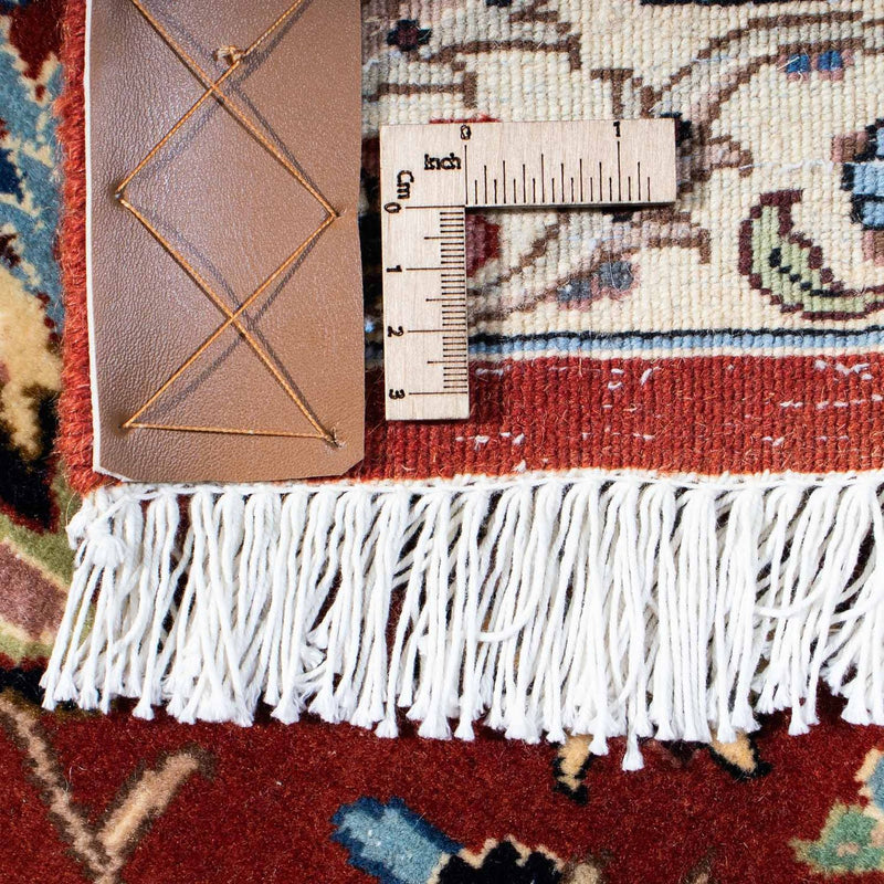 Dywan perski - Ghom - 232 x 180 cm - ciemna czerwień