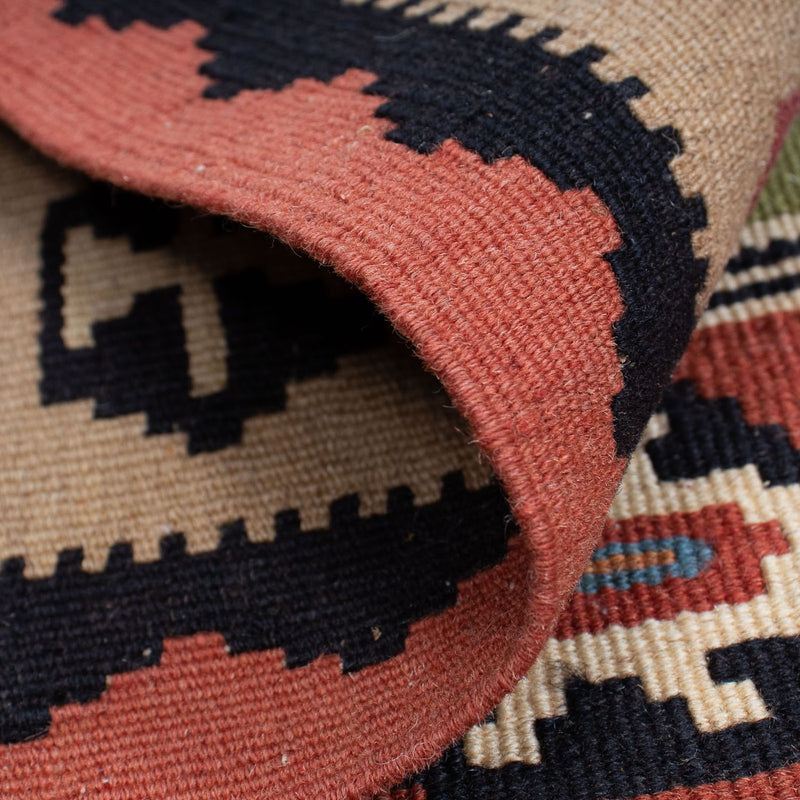 Dywan Kelim - Orientalny - 144 x 105 cm - wielokolorowy