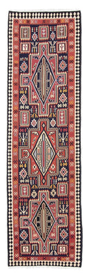 Biegacz Dywan Kelim - Orientalny - 382 x 102 cm - wielokolorowy