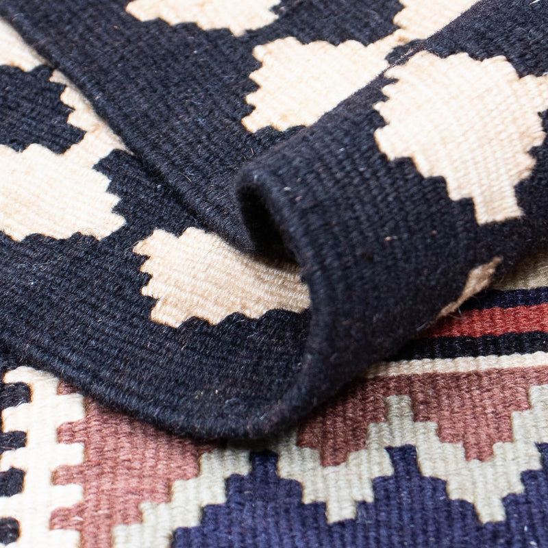 Biegacz Dywan Kelim - Orientalny - 382 x 102 cm - wielokolorowy