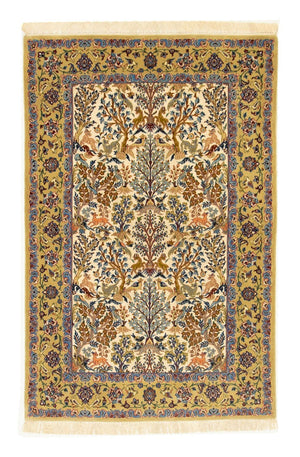 Dywan perski - Isfahan - Premium - 170 x 109 cm - beżowy