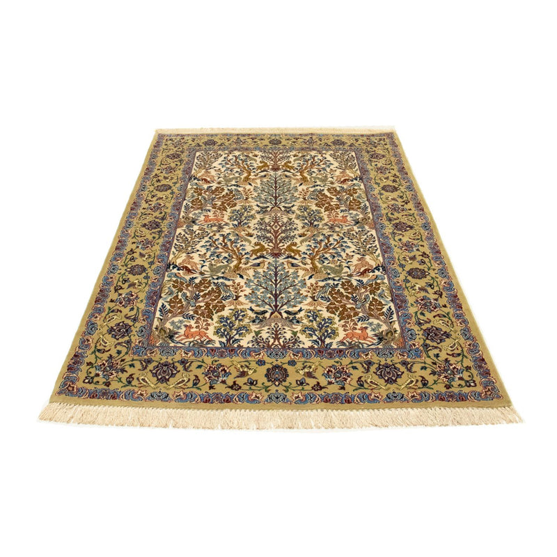 Dywan perski - Isfahan - Premium - 170 x 109 cm - beżowy