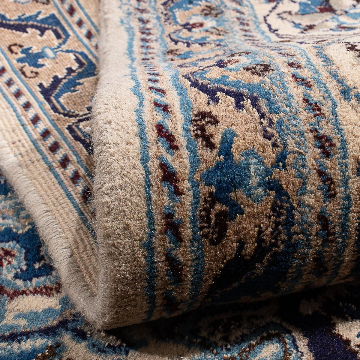 Dywan perski - Nain kwadratowy  - 196 x 189 cm - niebieski