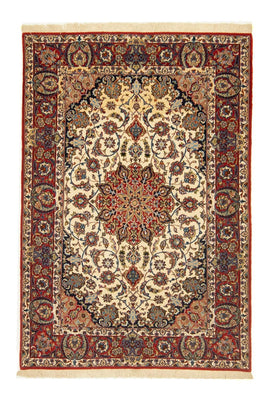 Dywan perski - Isfahan - Premium - 160 x 110 cm - beżowy