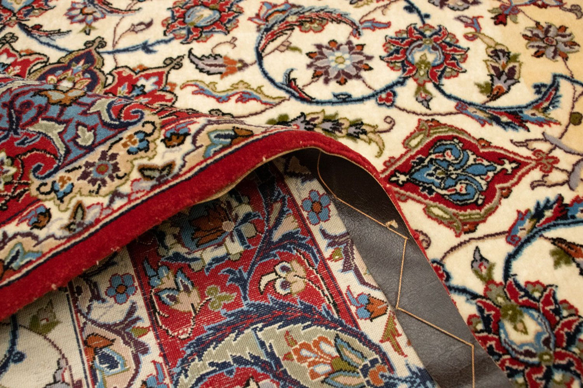 Dywan perski - Isfahan - Premium - 160 x 110 cm - beżowy