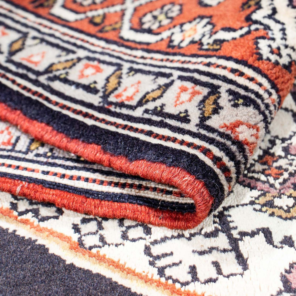 Dywan perski - Klasyczny - 197 x 132 cm - wielokolorowy