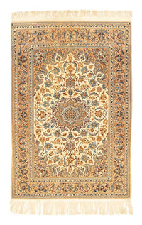 Dywan perski - Isfahan - Premium - 160 x 110 cm - beżowy