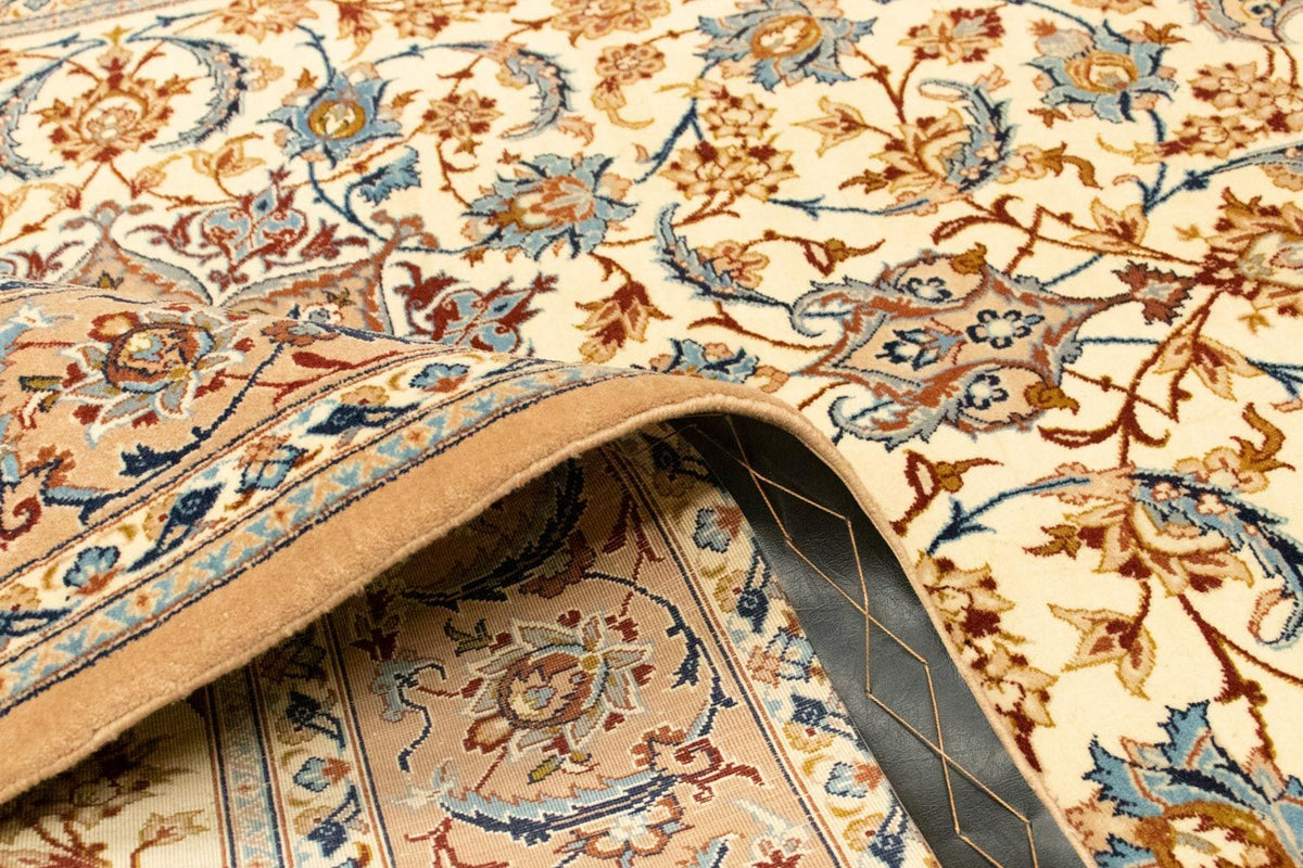 Dywan perski - Isfahan - Premium - 160 x 110 cm - beżowy