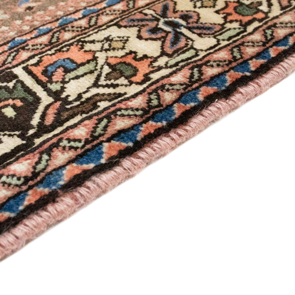 Perski dywan - Nomadyczny - 195 x 147 cm - jasna czerwień