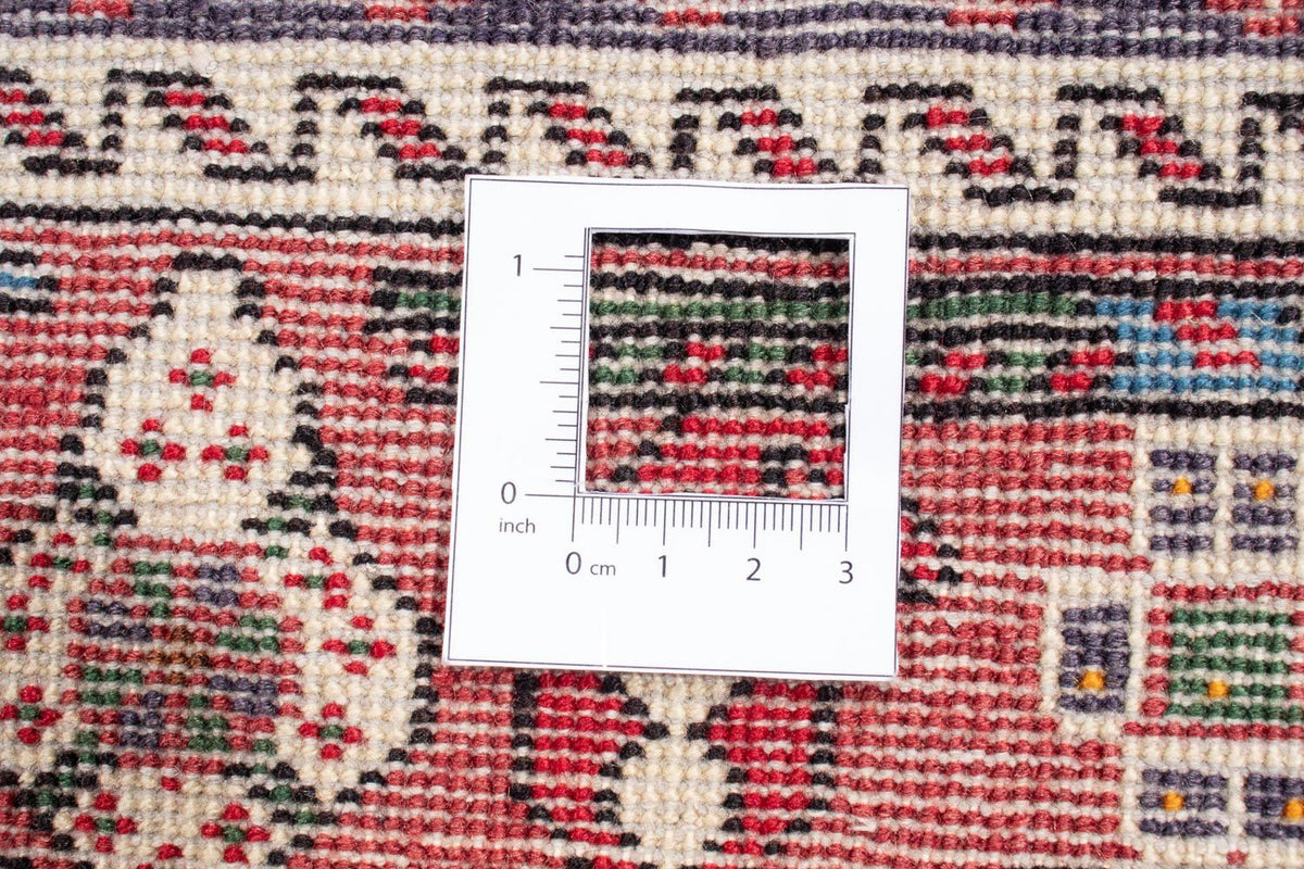 Perski dywan - Nomadyczny - 199 x 133 cm - jasna czerwień